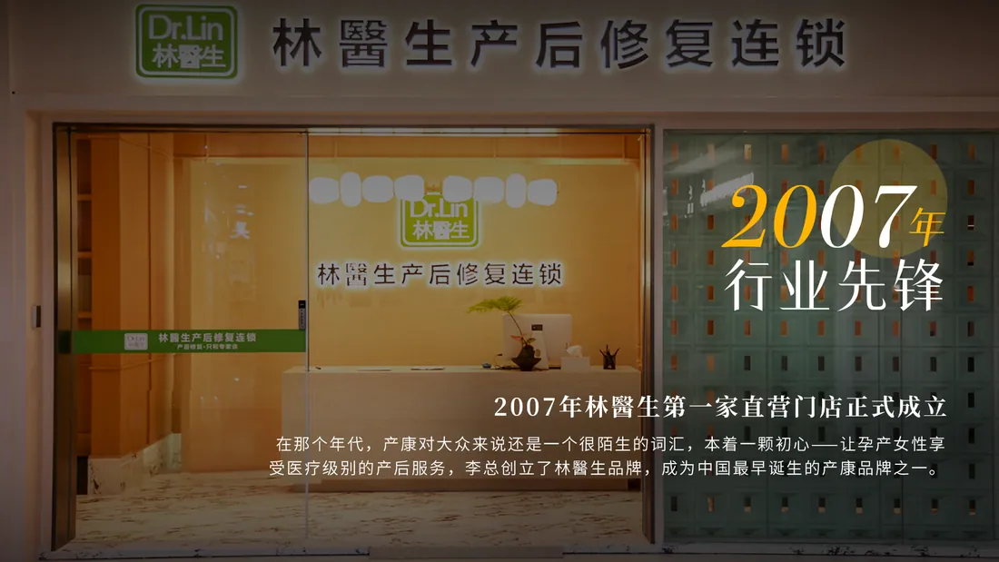 2007 年 · 品牌创立 · 行业先锋